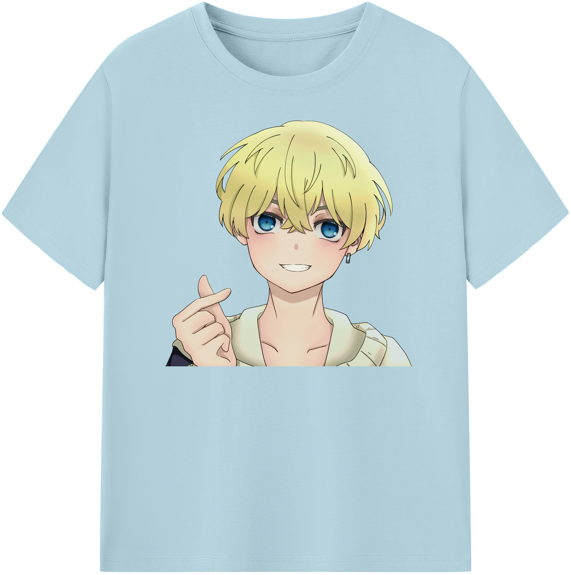 （画像用） 東京リベンジャーズ Tokyo Revengers 綿100％半袖Tシャツ（フロントプリント）